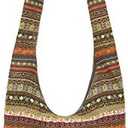 Women Shoulder Handbags Fashion canvas Hippie Crossbody Bags Bohemian Animal Prints Hobo Bags