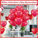 60 Set Valentine's Day Office Decor for Employees Staff Funny Work Decorations Celebrate Team Bonding for Workplace Coworker Office (Heart)