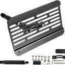 Front Bumper Tow Hook License Plate Mount Relocator Bracket Mounting Bolt Adapter Kit for Subaru WRX STI Forester Impreza