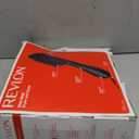 REVLON One-Step Hair Dryer and Styler, All-in-One Detangling and Straightener Brush for Salon-Quality Smooth, Straight Hair, More Shine and Less Frizz, Black (1 Count (Pack of 1))