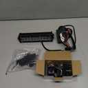 motoparty Dirt Bike Light Bar 60W 4200LM Motorcycle Headlight Bar for KLX110 CRF110 TTR110 YZ250F Compatible Most 7/8 Handlebars 60W Headlight Bar