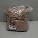 YoungsTex Mocha Brown Linen Curtains 63 Inch Length for Living Room Window, Light Filtering Drapes with Grommet Semi Sheer Rustic for Office Bedroom, 2 Panels, 42 X 63 Inch