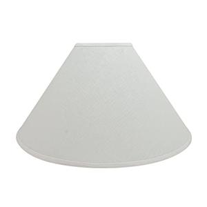 Aspen Creative 32591A Transitional Hardback Empire Shaped Spider Construction Lamp Shade in Off White, 23" Wide (7" x 23" x 14")