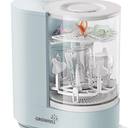 GROWNSY DeepClean Bottle Washer Pro, Baby Bottle Washer and Sterilizer and Dryer, Effortless Washing Machine for Bottle Cleaner, Pump Parts, Pacifiers - Wash, Sterilize and Dry with One Touch (Blue)