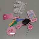 Play Purse for Toddlers - Toddler Girl Toys 2-3 Years Old with Accessories, Pretend Makeup, Keys, Smartphone, Toddler Toy Purse for Little Girls - Birthday Gift for Toddlers Girls 18 Months + - Pink