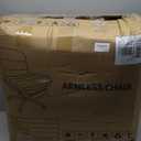 Wide Cross Legged Office Chair with Footrest, 400LB Capacity, Rocking, Height Adjustable, Locking Wheels & Armless. Ideal for Work, Gaming, Reading, Makeup - Teddy Plush Pink