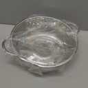 Stainless Steel Colander, 3-Quart Micro-Perforated Metal Colander Strainer with Handle for Kitchen/Draining Pasta/Rinsing Vegetables Fruits,Dishwasher Safe - 8.8 Inches