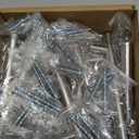 homdiy 15 Pack Brushed Nickel Cabinet Pulls 3 Inch Handles Stainless Steel Cabinet Hardware for Kitchen and Bathroom Cabinets, 5 Inch Overall Drawer Pull (3in hole centers)