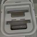 JOYMOOP Mop and Bucket with Wringer Set, Hands Free Flat Floor Mop and Bucket, with 3 Washable Microfiber Pads, Wet and Dry Use, Floor Cleaning System