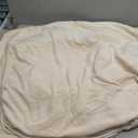 H.VERSAILTEX Velvet Stretch Couch Cushion Cover Plush Cushion Slipcover for Chair Loveseat Sofa Cushion Furniture Protector Seat Cushion Sofa Cover (3 Piece Sofa Cushion Covers, Ivory)