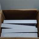 PAKETA 4 Pack Expandable Pull Out Cabinet Organizer, 21'' Deep Pull Out Drawers for Cabinet, Upgrade 3 Slide Rails Sliding Drawer for Cabinets with Adhesive Nano Film (White, 21"D X 12-20"W)