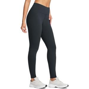 baleaf Women's Fleece Lined Leggings Water Resistant Thermal Winter Warm Tights High Waisted with Pockets Running Gear (Medium, Black-one Pocket-27")
