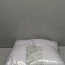 Preboun 6 Pack 4 Ft/ 48 Inch Spandex Round Tablecloths Wrinkle Free Stretchy Round Table Clothes for Table Tablecloth with Skirt for Party Wedding Home Decoration Parties Banquet (White)