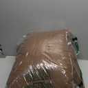 JOLLYVOGUE Full Comforter Sets, Ultra Soft Reversible Bedding for All Seasons, 3 Pieces Down Alternative Bed Set Includes 1 Lightweight Comforter and 2 Pillow Shams, Dark Brown/Khaki