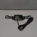 Wireless Backup Camera System, IP69 Waterproof Wireless License Plate Rear View Camera, Night Vision and 4.3 inch Wireless Monitor for Trailer, RV, Trucks, Pickup Trucks, Cargo Vans, etc