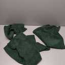 Topfinel Couch Throw Pillows Covers 18x18 Inch Set of 4, Emerald Green Corduroy Decorative Cushion Case,Rustic Fun Living Room Decor fundas para cojines