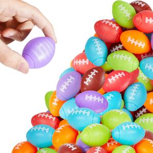 WELLVO 24 Pack American Football Fidget Spinner, Football Party Favors, Sport Event, Goodies Bag Easter Basket Stuffers, Pinata Filler, Kids Birthday Party Favor Toys