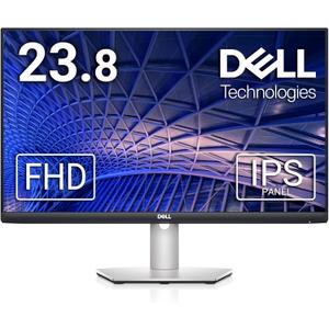 Dell S2421HS Full HD 1920 x 1080, 24-Inch 1080p LED, 75Hz, Desktop Monitor with Adjustable Stand, 4ms Grey-to-Grey Response Time, AMD FreeSync, IPS Technology, HDMI, DisplayPort, Silver, 24.0" FHD