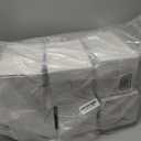 Lallisa 6 Pcs Stainless Steel Kitchen Canister 62 fl oz with Airtight Clear Clamp Lid, Metal Food Storage Container Set for Coffee Bean Ground Coffee Flour Sugar Spice Tea Cereal Snack Candy Pantry