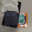 CANSHN 360 Spin Magnetic Stand for iPhone 17 Pro Case with Camera Control [Full Camera Protection] [Compatible with Magsafe] Translucent Matte Shockproof Protective Phone Cover 6.3" - Deep Blue