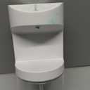 Automatic Mouthwash Dispenser for Bathroom,Bathroom Accessories 19.4 Fl Oz Dispensers with Magnetic Cups,Wall Mounted Dispenser,Suitable for All Age Groups,White