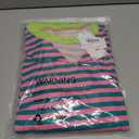 Women Striped Oversized Sweatshirt Long Sleeve Crewneck Hoodies Shirts 2024 Fall Pullover Top Trendy Preppy Clothes (L)