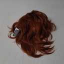 Baruisi 80s Men's Mullet Wig Orange Cosplay Halloween Wig for Fancy Dress