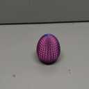 Mystery Egg Maze Puzzle Box - Creative Reusable 3D Printed Brain Teaser with Hidden Compartment for Cash Gifts Treasures, for Birthday, Christmas, Halloween and Easter for Kids & Adults(Blue-Purple)