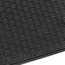 Car Floor Mats Custom Fit for Toyota RAV4 (NO Hybrid) 2019 2020 2021 2022 2023 2024 2025 Full Black Rubber Auto Liners Set All Weather Protection Heavy Duty Odorless