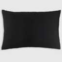 Pillow Case Black 23.5x15Inc