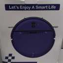 Robot Vacuum Cleaner, Smart Robotic Vacuum Wi-Fi Connected, App Control, Compatible with Alexa and Google Assistant, Automatic Self-Charging Robot Vacuum Perfect for Pet Hair, Carpets and Hard Floors