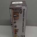 9 Pcs Cooking Utensils Set, Stainless Steel Kitchen Utensils, Heat Resistant Metal Kitchen Tools Include Solid & Slotted Turner Wok Spatula, Serving Spoon, Ladle, Pasta Server, Meat Fork, Tongs Silver