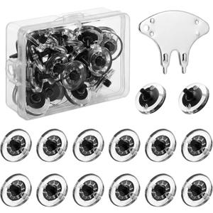 Jenaai 31 Pcs Metal Golf Shoe Spikes Replacement Set 30 Golf Shoe Spikes Bulk with Cleats Spanner 1/4 Inch 6mm Screw Type Metal Threading Durable Traction Cleats Pins for Cricket