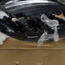 Headlight Assembly for 2010-2013 Kia Forte/Koup LX EX SX, Passenger & Driver Side Halogen Headlamp with Clear Lens Black Housing Amber Reflector, 1 Pair