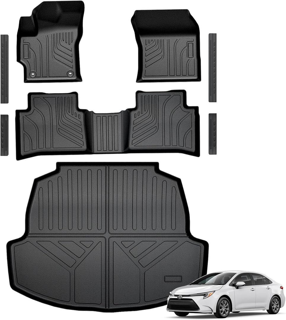 Floor Mats for 2020-2027 Toyota Corolla Sedan Accessories