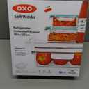 10" White Plastic Kitchen and Refrigerator Organizer - OXXO