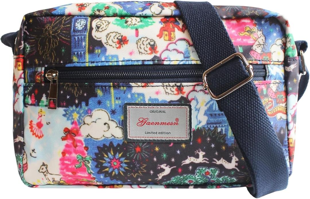 Cross body Bags for Women Lightweight Mini Crossbody Bags Everyday Bag Small Purses Travel Shoulder Bag Ladies Handbags (Christmas)