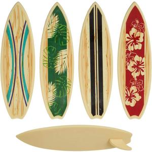 SURFBOARD Surf Board Beach LUAU Tropical 4 pieces Cake PARTY Decoration TOPPER