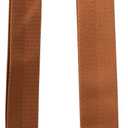 Wide Purse Strap Crossbody Replacement Strap for Handbags Adjustable Black and Brown Leather Purse Strap