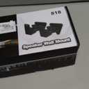 Speaker Wall Mount, Swivel & Tilt, All Aluminium Wall Speaker Mount for Small Speakers, Holds up to 30lbs, HD-818, 2 Packs (Black)