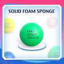 Sotiff 100 Pcs Stress Balls Bulk for Adults Colorful Foam Stress Relief Gift Toys with Motivational Quotes Squeeze Balls for Office Relief Employee Appreciation(Four Colors,Uplifting)