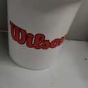WILSON Sporting Goods Ball Bucket with Lid, White
