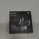 3-in-1 Wireless Charging Station for Apple, Qi2 Certified 15W Foldable Mag-Safe Travel Charger Stand Wireless Charger Dock for iPhone 17/16/15/14/13/12, Apple Watch & AirPods (30W Adapter Included) (Gray)