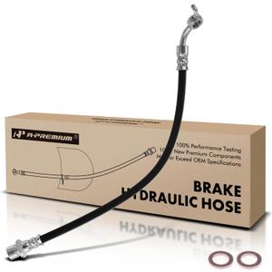 A-Premium Front Driver Brake Hydraulic Hose Compatible with Select Lexus Models - GS350 2013-2019, RC300 2016-2019, RC350 2015-2019 - Replace# 9094702G59