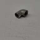 Stainless Steel 304 Cast Pipe Fitting, 90 Degree Elbow, 1-1/4" NPT Female x 1-1/4" NPT Female, Pack of 1