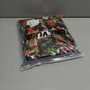 TUNEVUSE Holiday Season Gift-Mens Christmas Shirt Novelty Ugly Santa Claus Long Sleeve Funny Button Down Shirt for Party (Black, L)