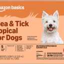 Amazon Basics Preventative Flea and Tick Topical Treatment for Dogs, Small (5-22 lbs), Fast Acting and Long Lasting, 3 Counts 