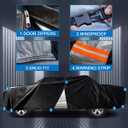 Colorado Truck Cover Custom Fit 2003-2026 Extended/Crew Cab SB (5'-6.1', No fit ZR2) with Door Zipper, Full Exterior Pickup Truck Cover Waterproof All Weather, Wind Dust Sun and UV Protector.