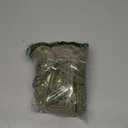 OQQ Women's Bodysuits Sexy Ribbed One Piece Square Neck Long Sleeve Tops Sauerkraut XL 1 Pack, Pea Green