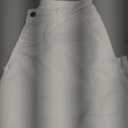 Astylish Capris Jeans for Women Wide Leg High Waisted Stretchy Jean Pants with Slanted Pockets, Size 6